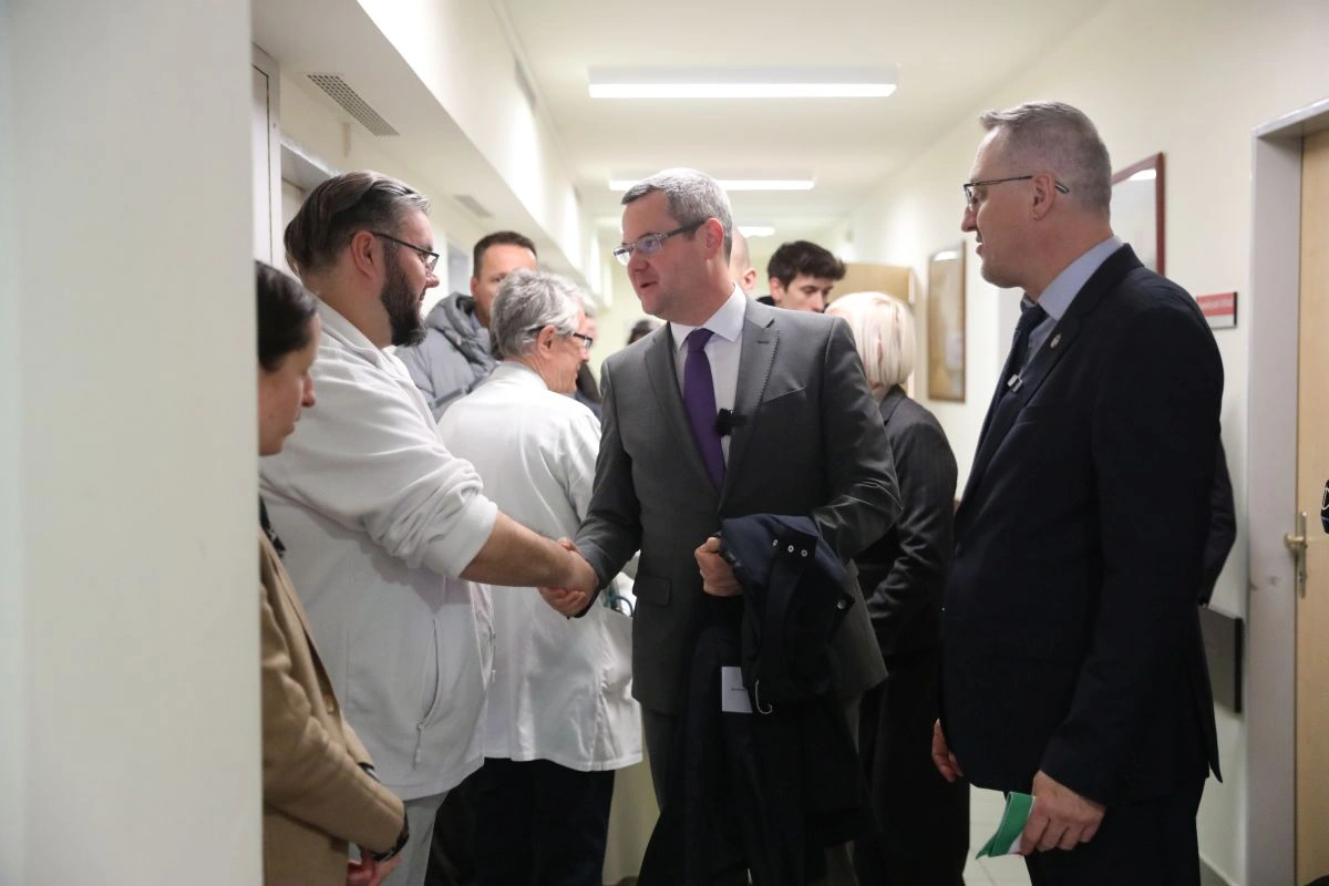 Új CT gép érkezett a megyei kórházba. Fotó: Juhász Ákos