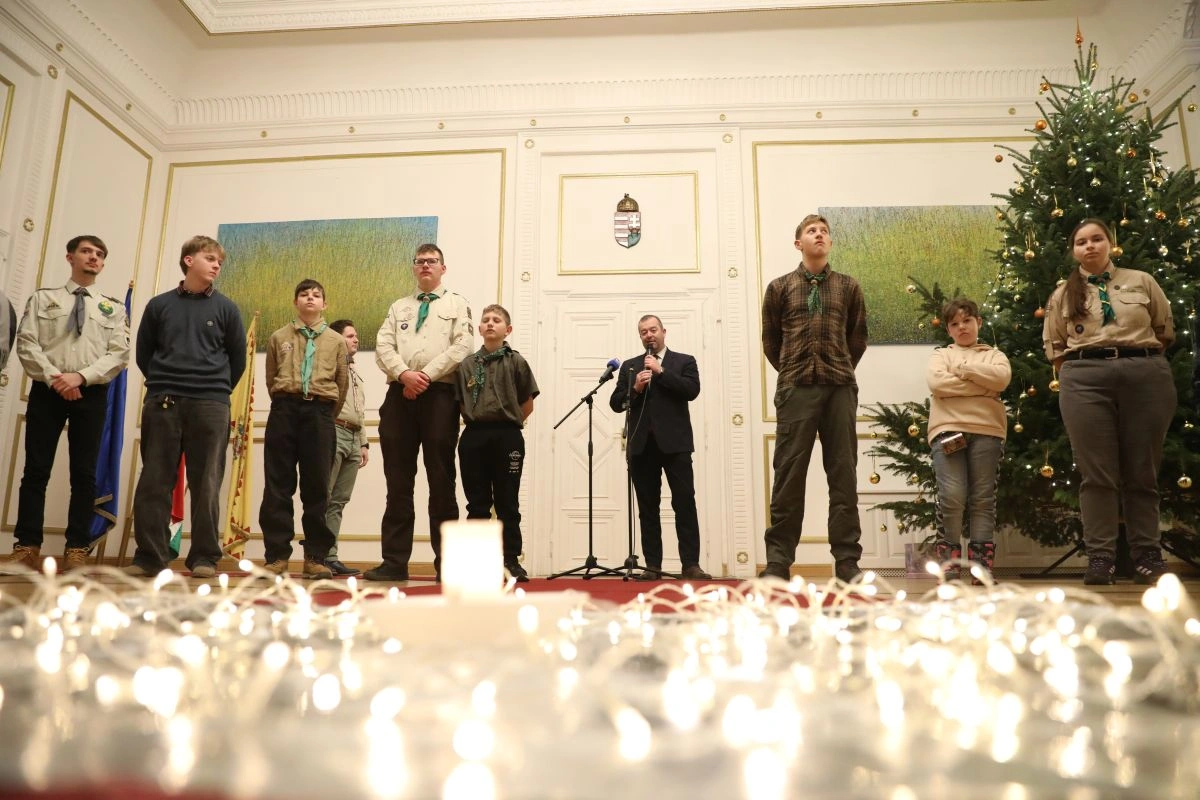 Cserkészkarácsony Miskolcon. Fotó: Juhász Ákos