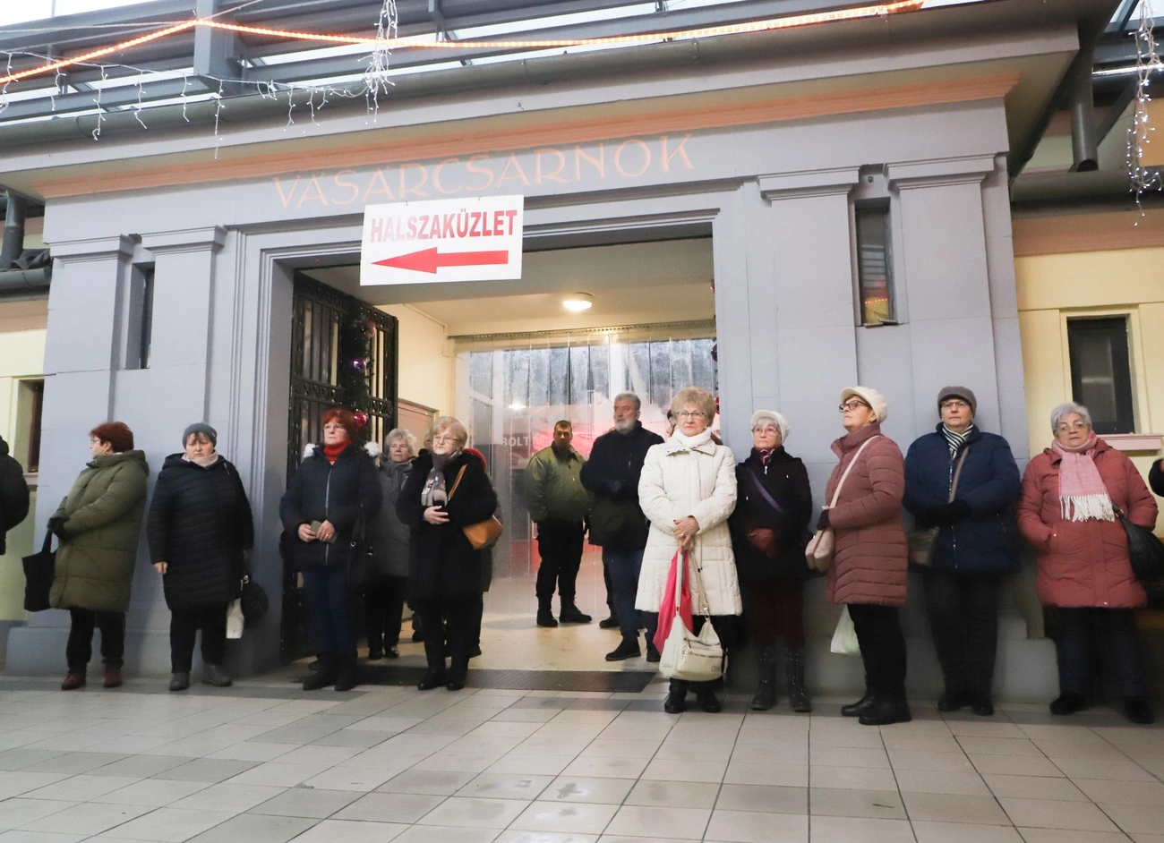 A Búza téri Vásárcsarnok megszentelése