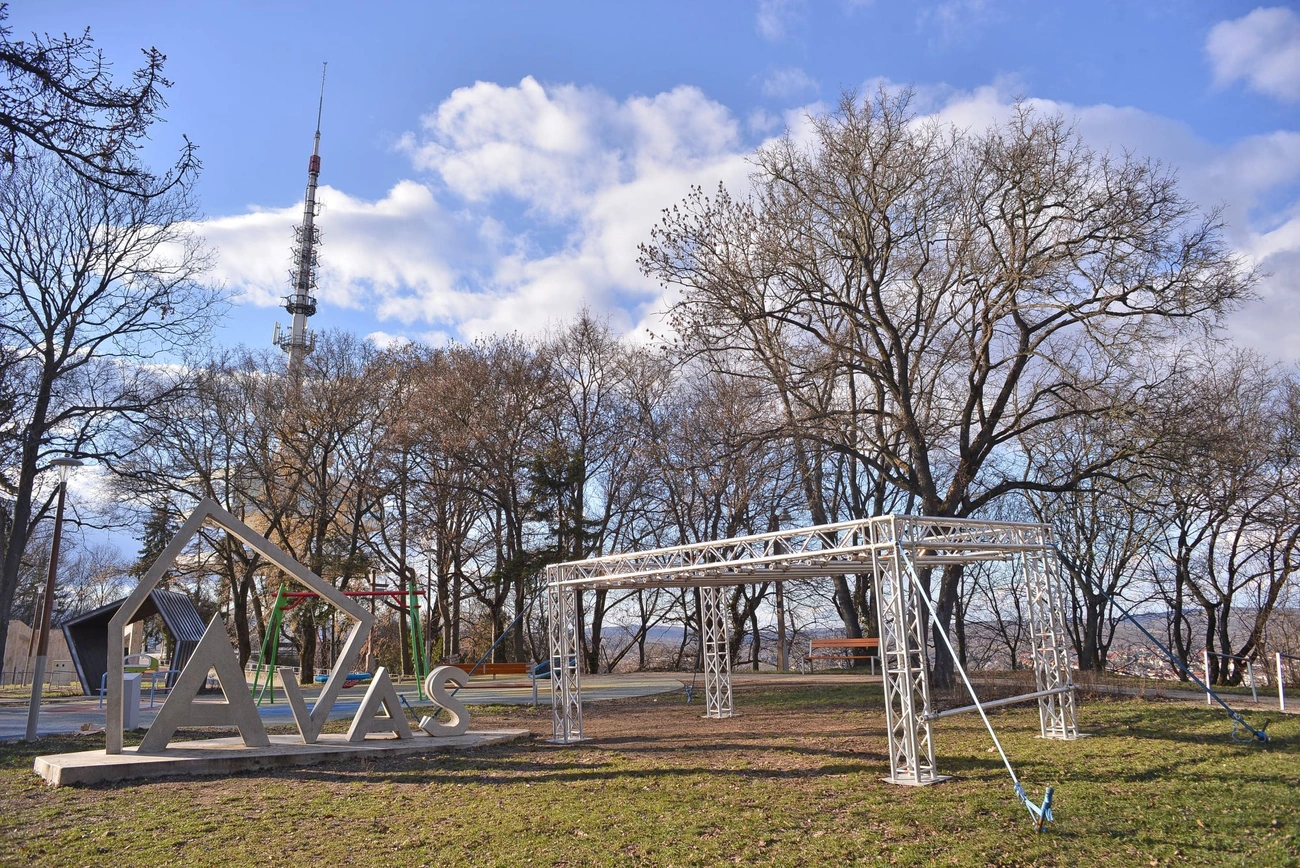 Startra kész a Spartan pálya Miskolcon. Fotó: Osztie Tibor