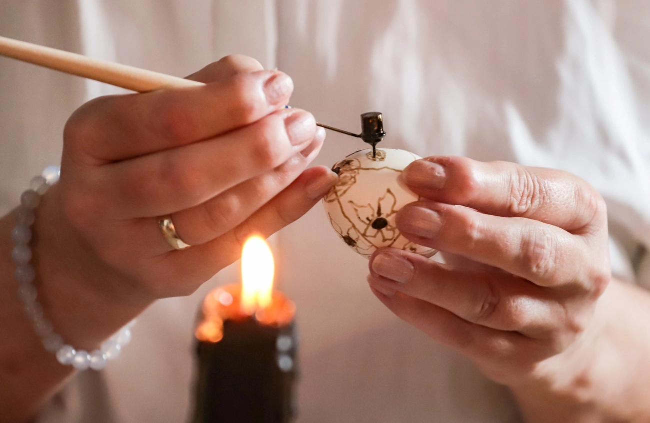 Hímestojás festés a Felvidék Házban