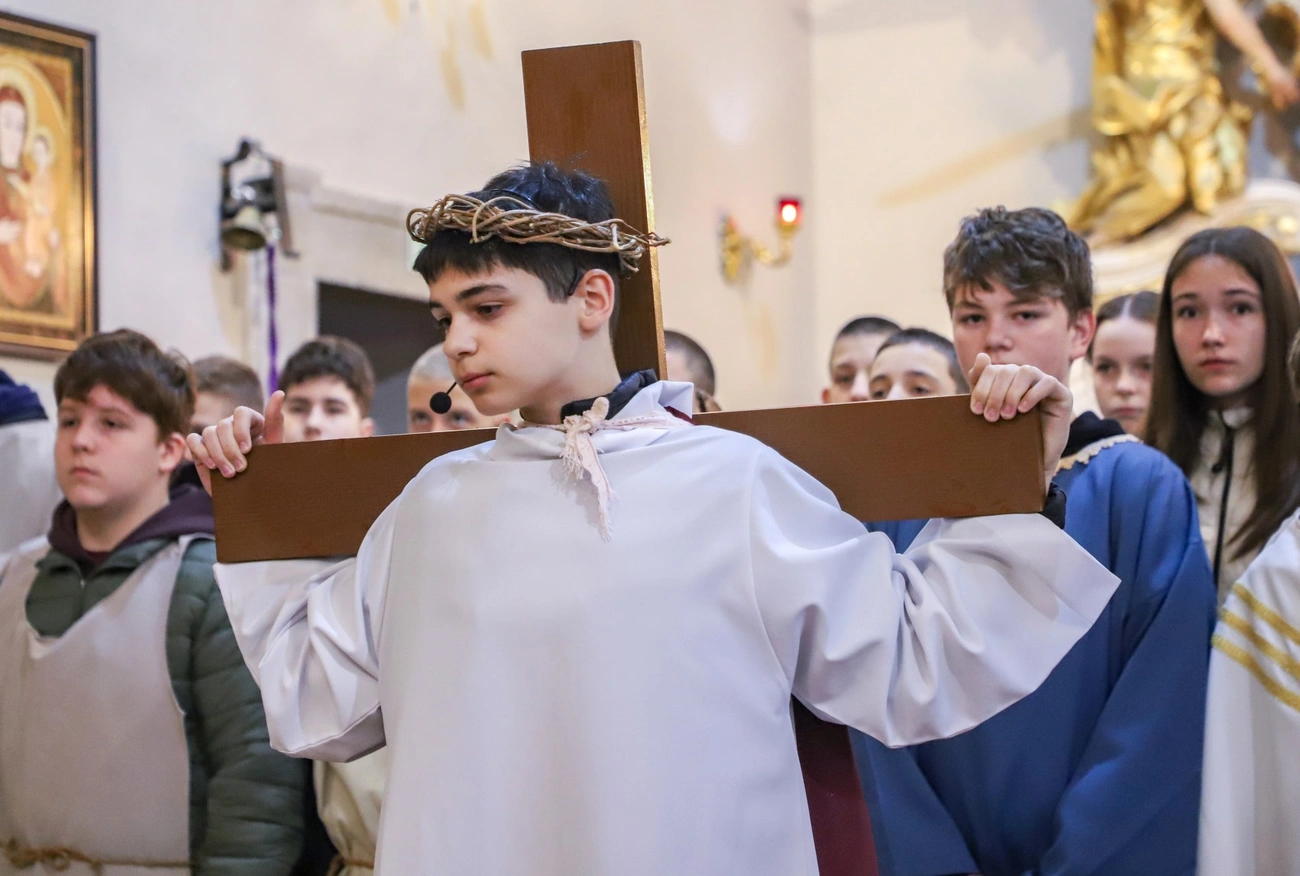 Passiójáték  és barkaszentelés Diósgyőrben