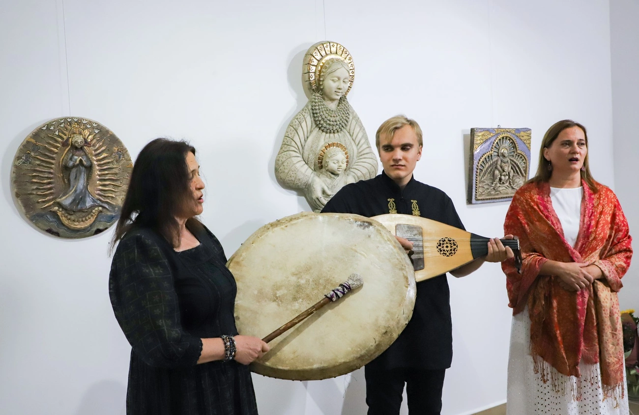 Ars Sacra kiállításmegnyitó a Herman Ottó Múzeumban