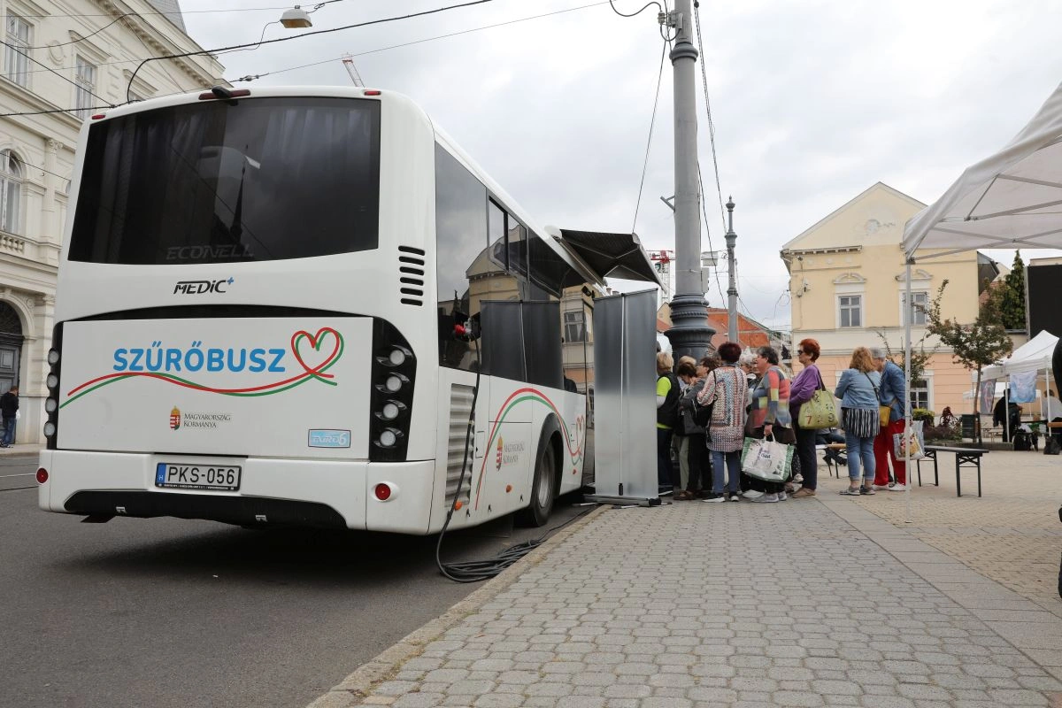 Egészségnap Miskolcon. Fotó: Juhász Ákos