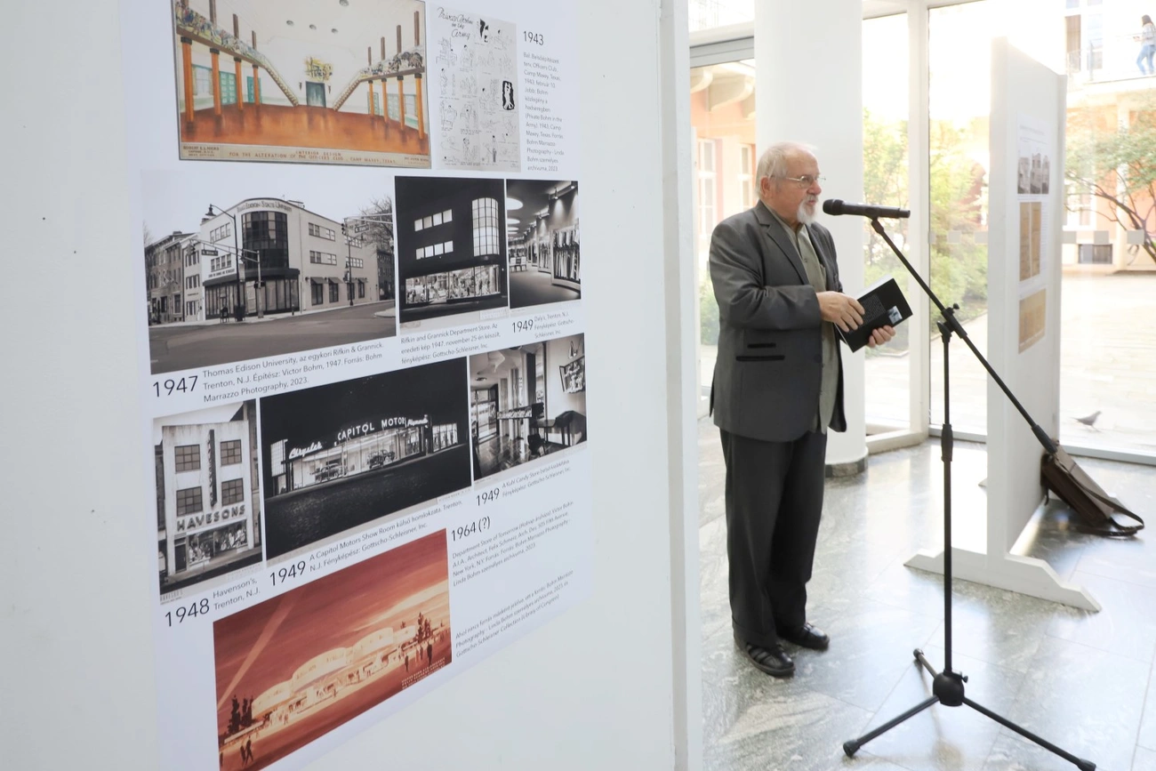 "A Miskolci modernizmustól New Yorkig" Bhőm Viktor építészete kiállítás 