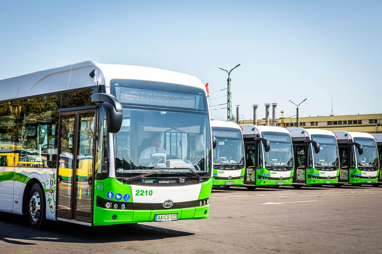 Elektromos buszokkal bővült az MVK flottája  