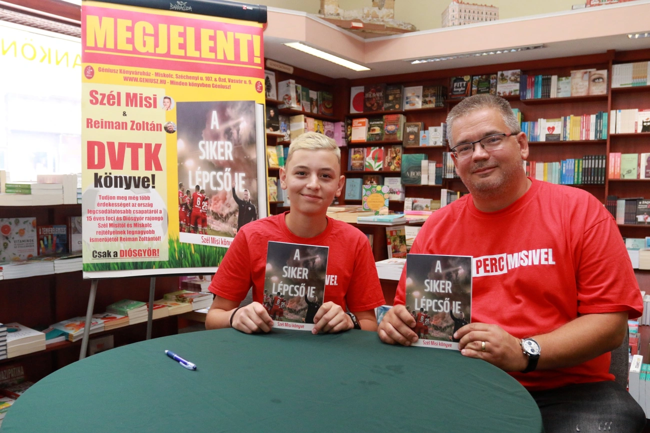 Szél Misi DVTK könyve 