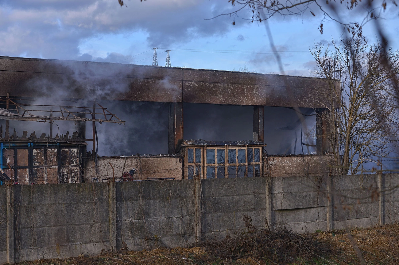 Ipari tűz Alsózsolcán 