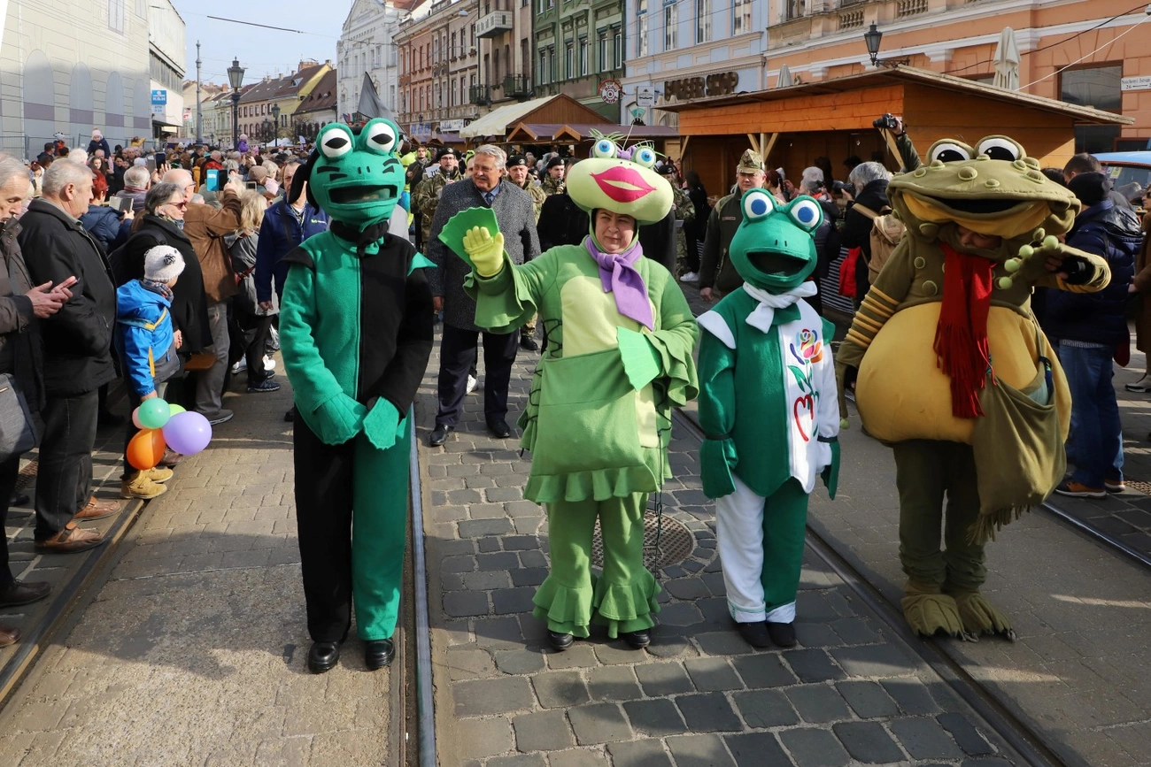 Kocsonyafesztivál felvonulás 
