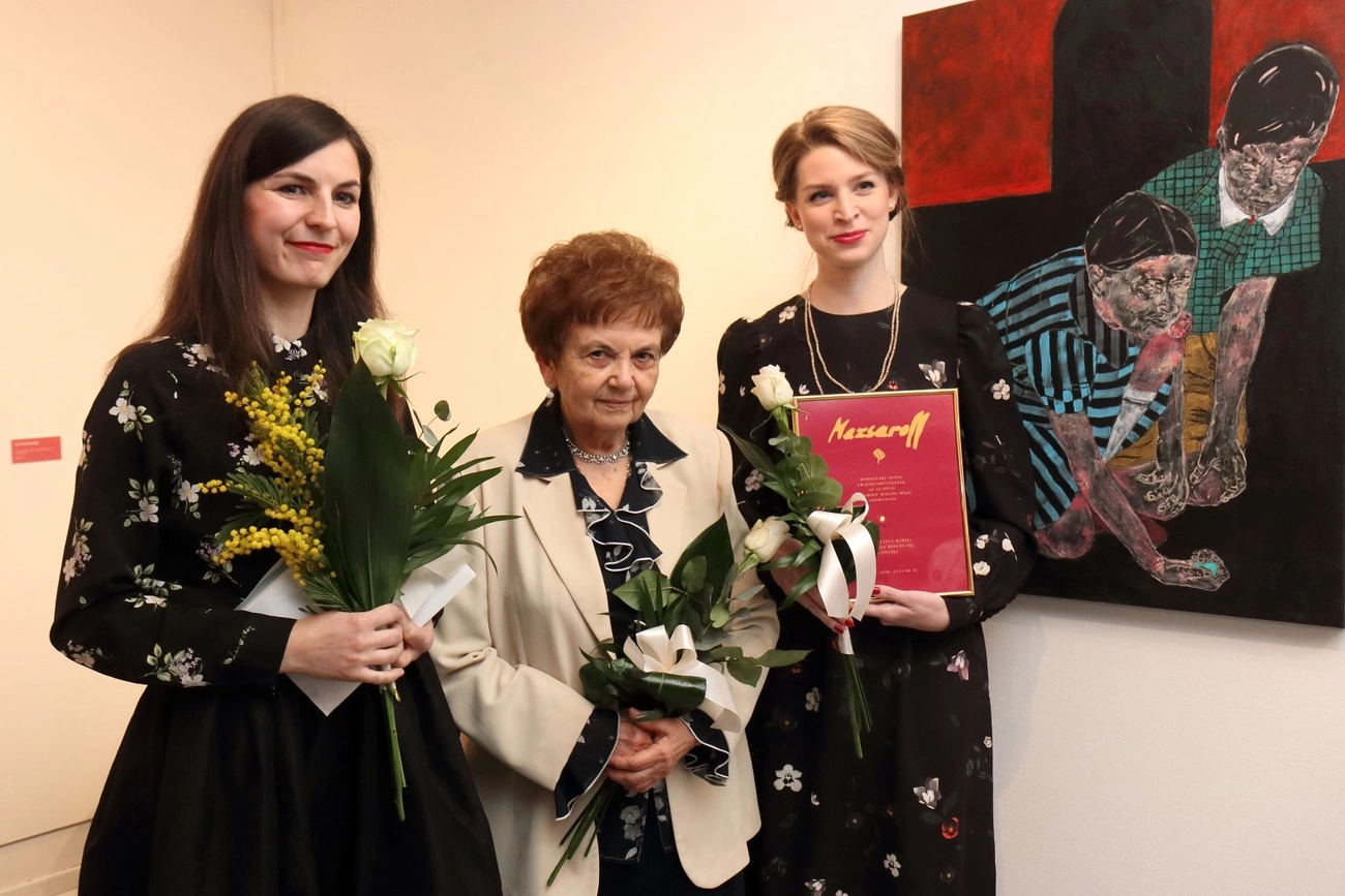 Mazsaroff díjátadó a Miskolci Galériában 