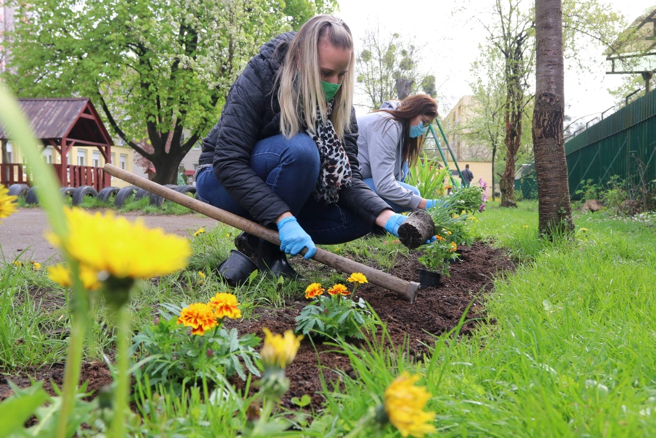 A Mesevár Óvodát szépítette a MIHŐ 