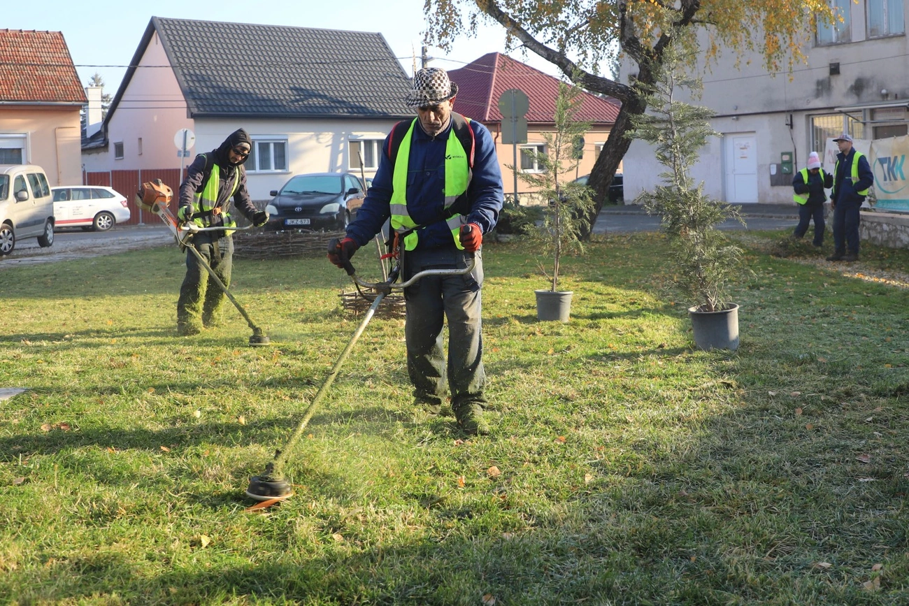 Városgazda: Őszi nagytakarítás és virágosítás Hejőcsabán 