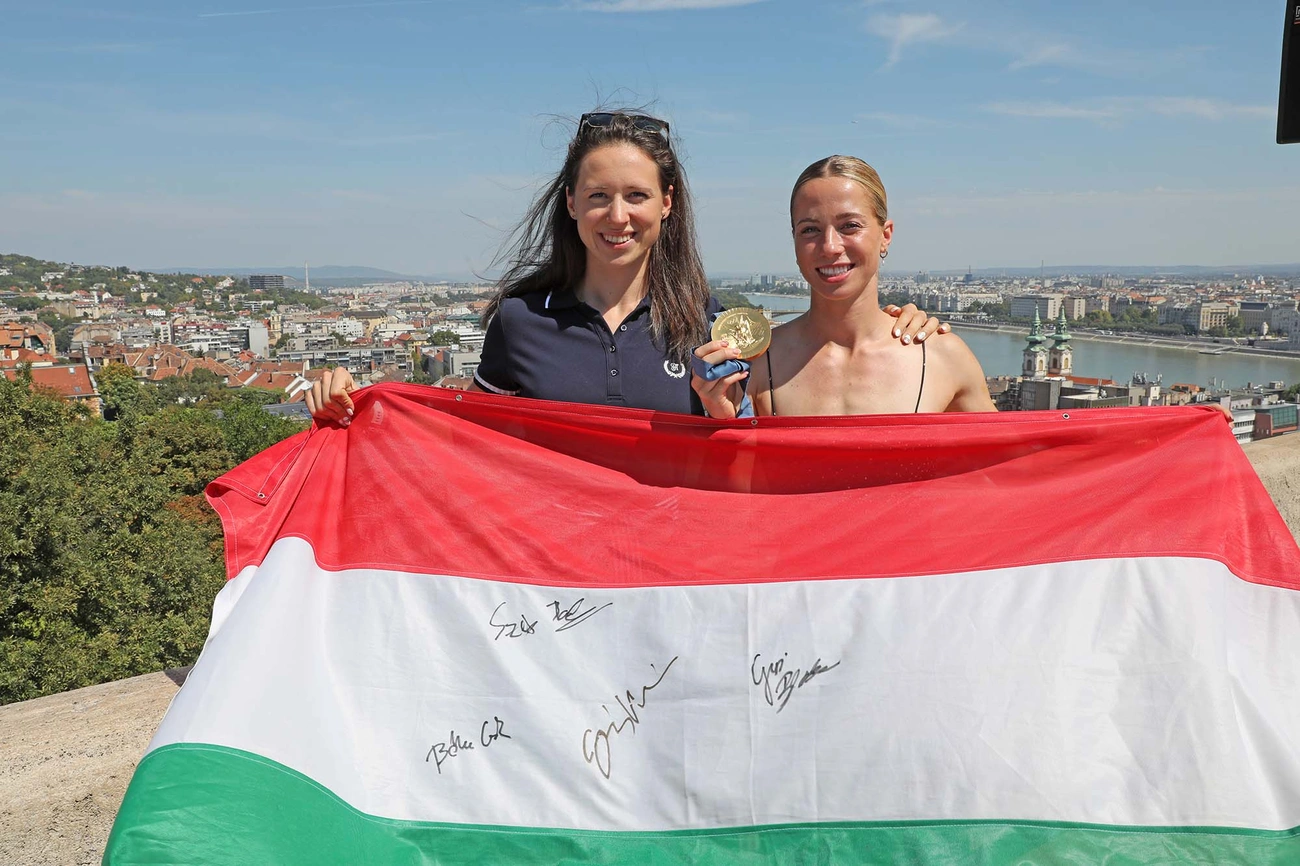 Öttusázó olimpikonokat köszöntöttek