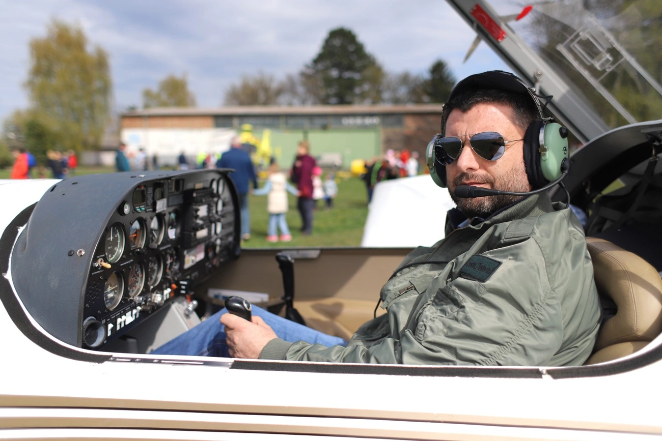 Repülőtér búcsúztató - utolsó családi sétarepülő hétvége 