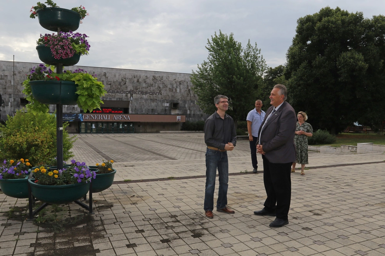 Választókerületi bejárás Veres Pál polgármesterrel 