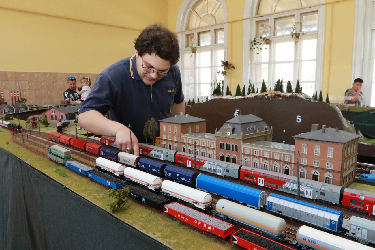 Kiállítást szervezett a Miskolci Vasútmodellezők Egyesülete﻿ 