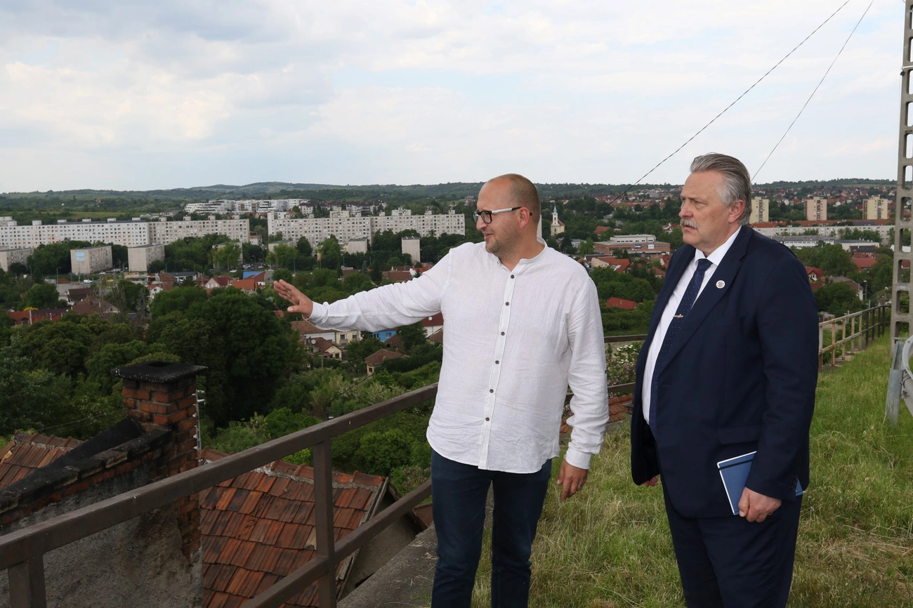 Választókerületi bejárás Veres Pál polgármesterrel 