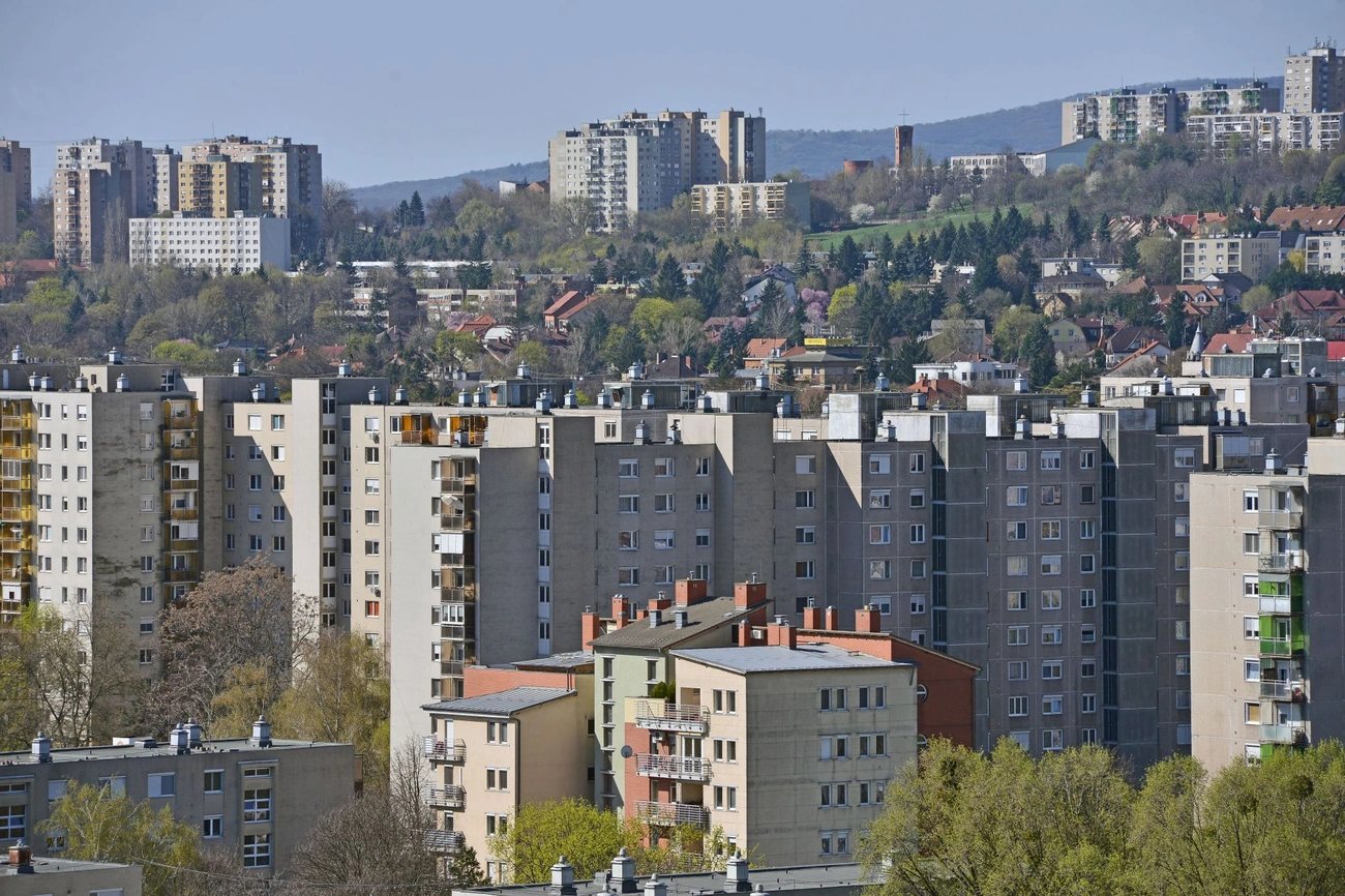 Ilyen a kilátás az egykori malomsiló tetejéről 