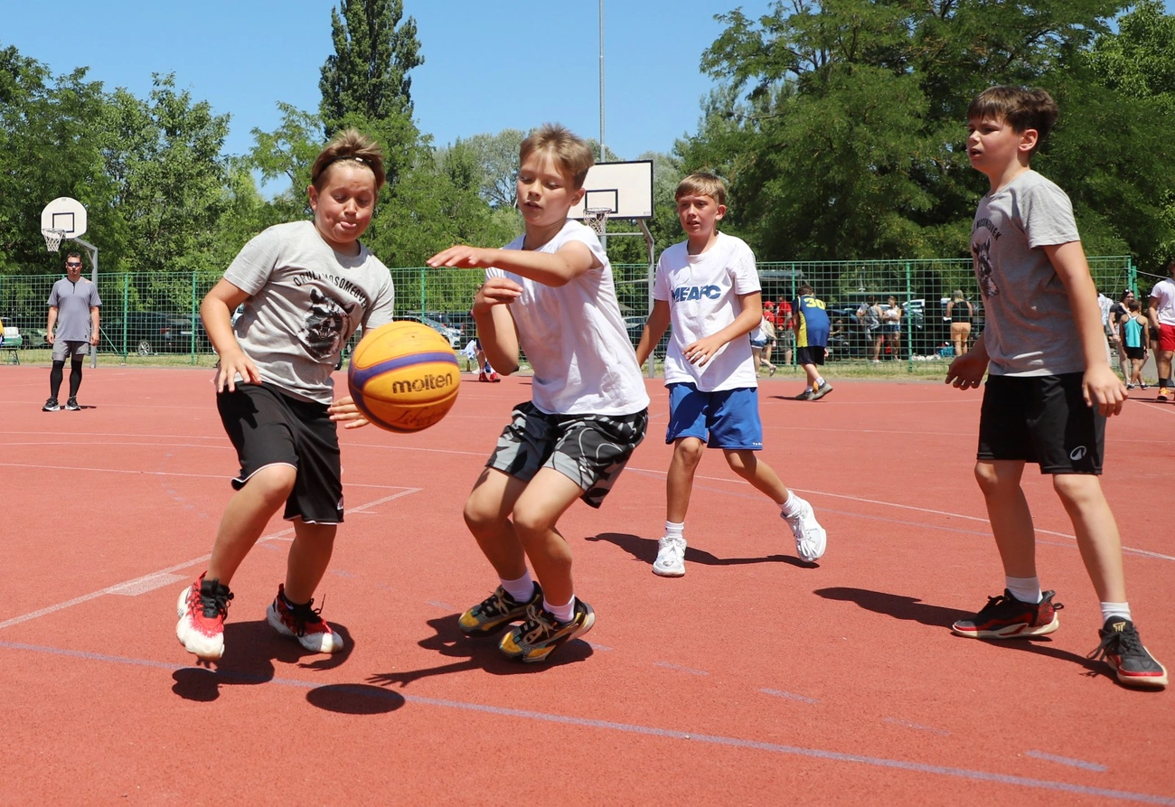 Lions 3x3 kosárlabdashow az egyetemen
