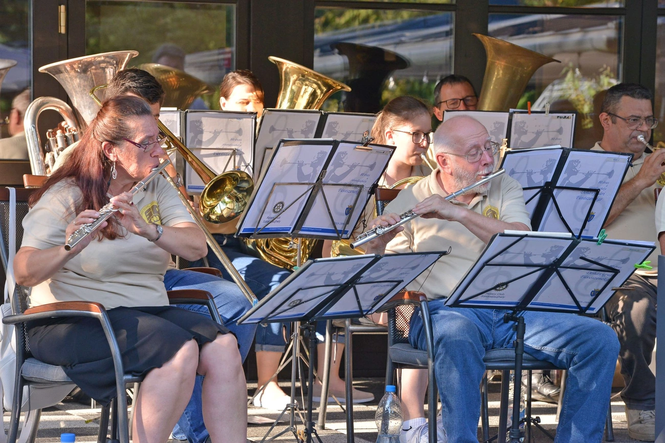 A sátoraljaújhelyi Dohánygyári Fúvószenekar koncertje