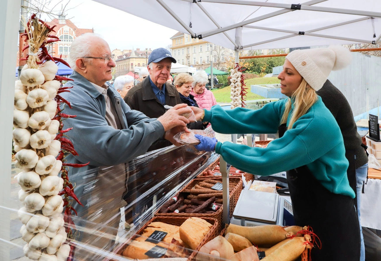 Miskolci Termelői Nap a Hősök terén