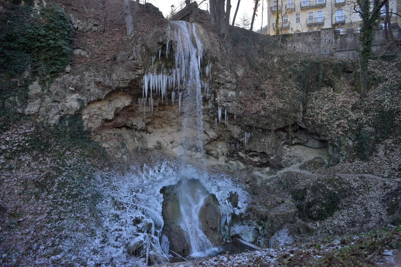 Fagy a vízesés