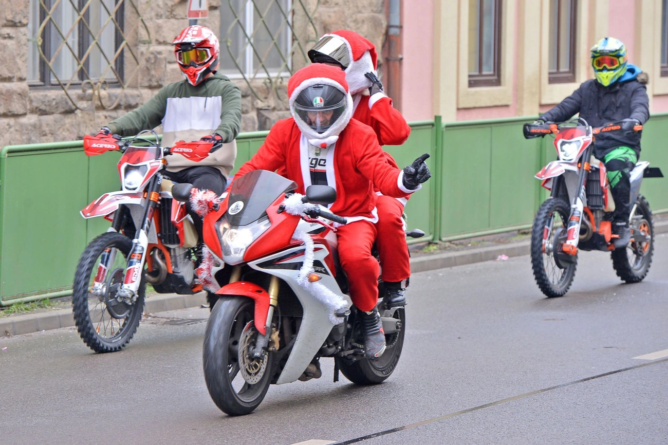 Motoros banda a belvárosban