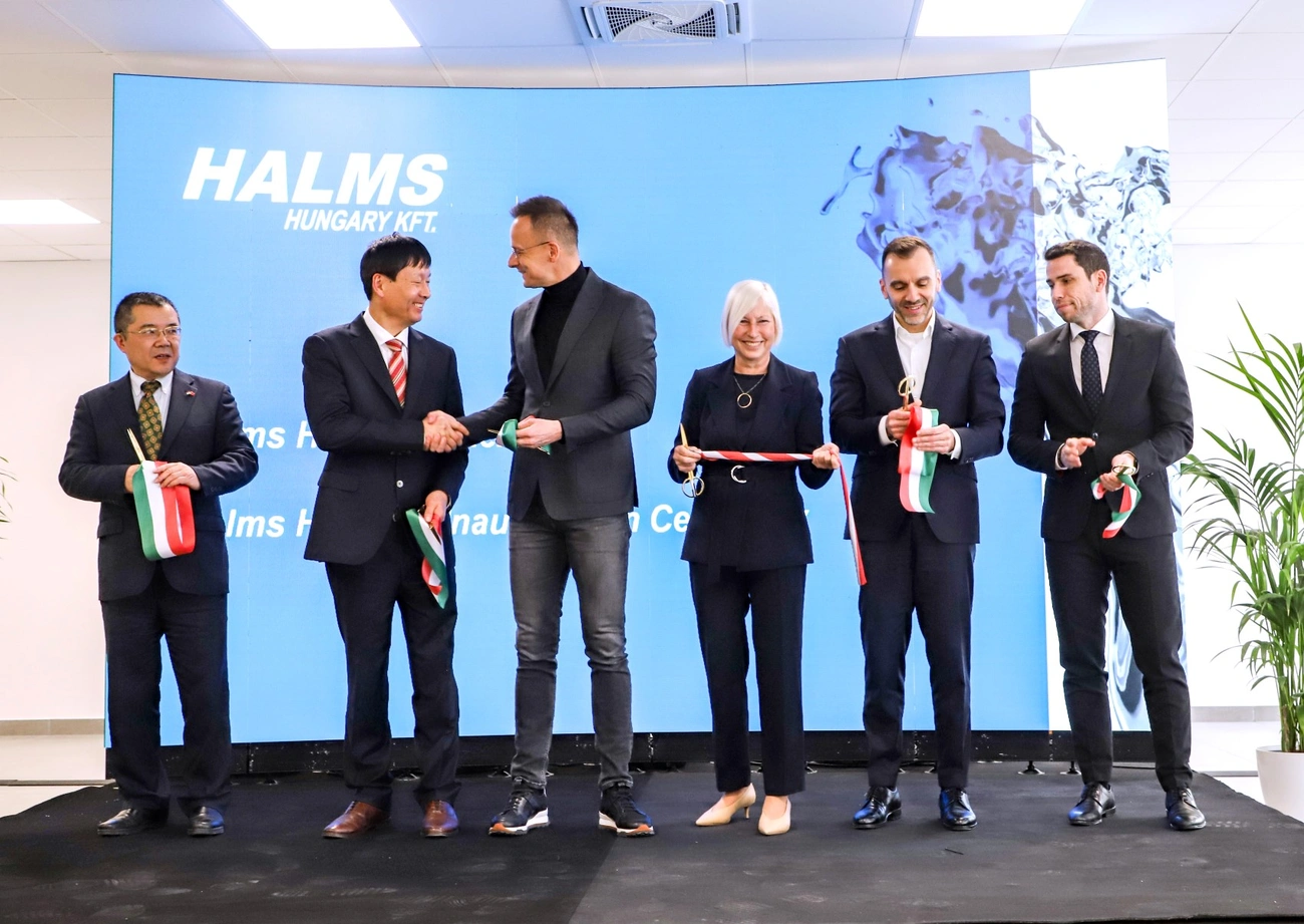 Halms Hungary gyáravató