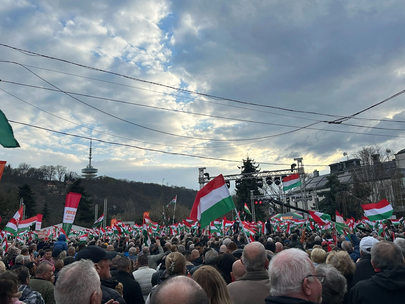 Orbán Viktor Miskolcon.