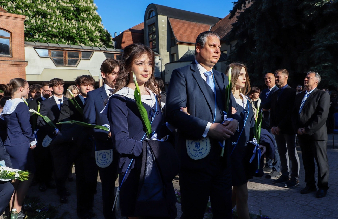 Ballagás a Herman Ottó Gimnáziumban