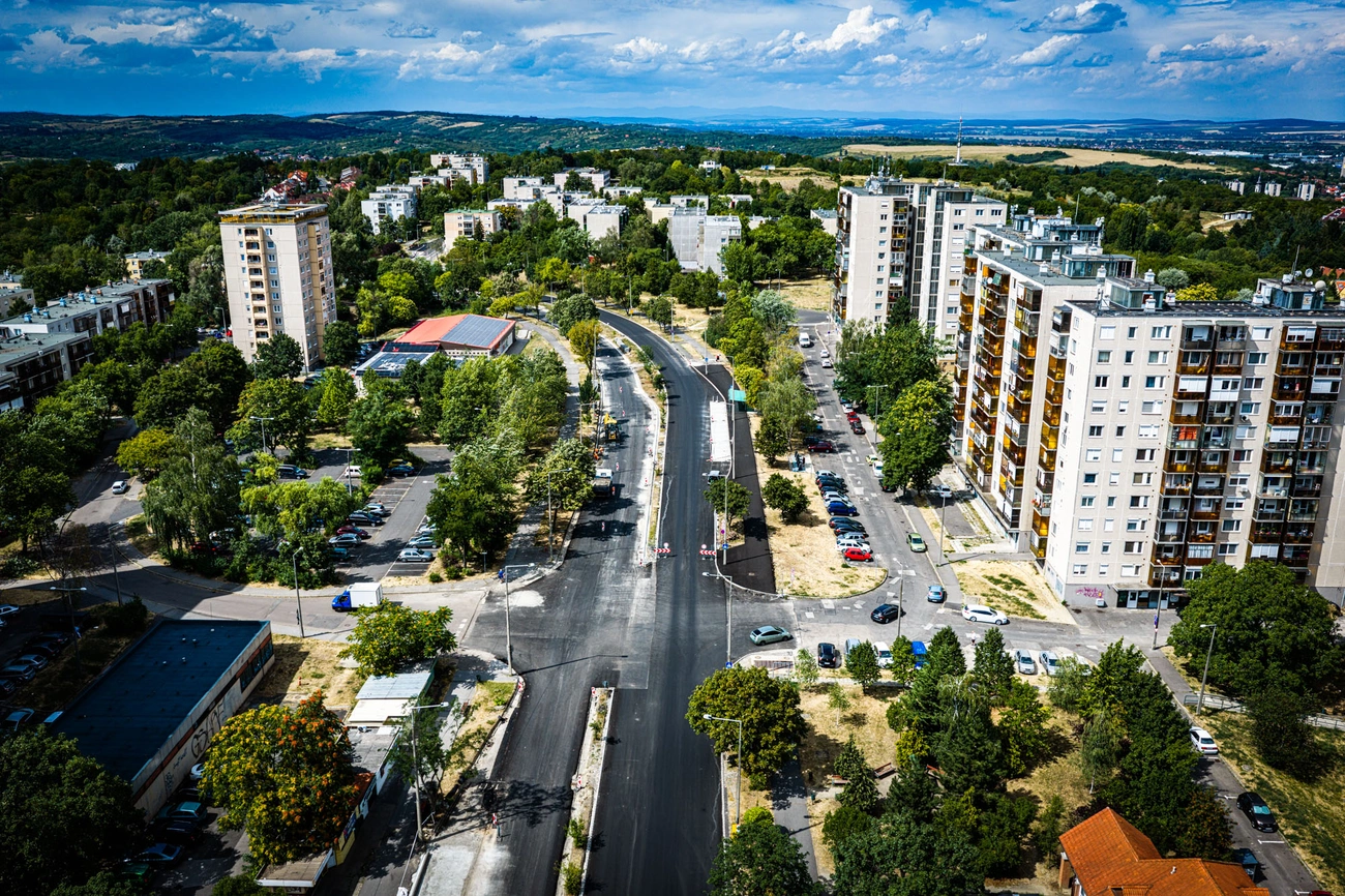 Avasi útfelújítás madártávlatból
