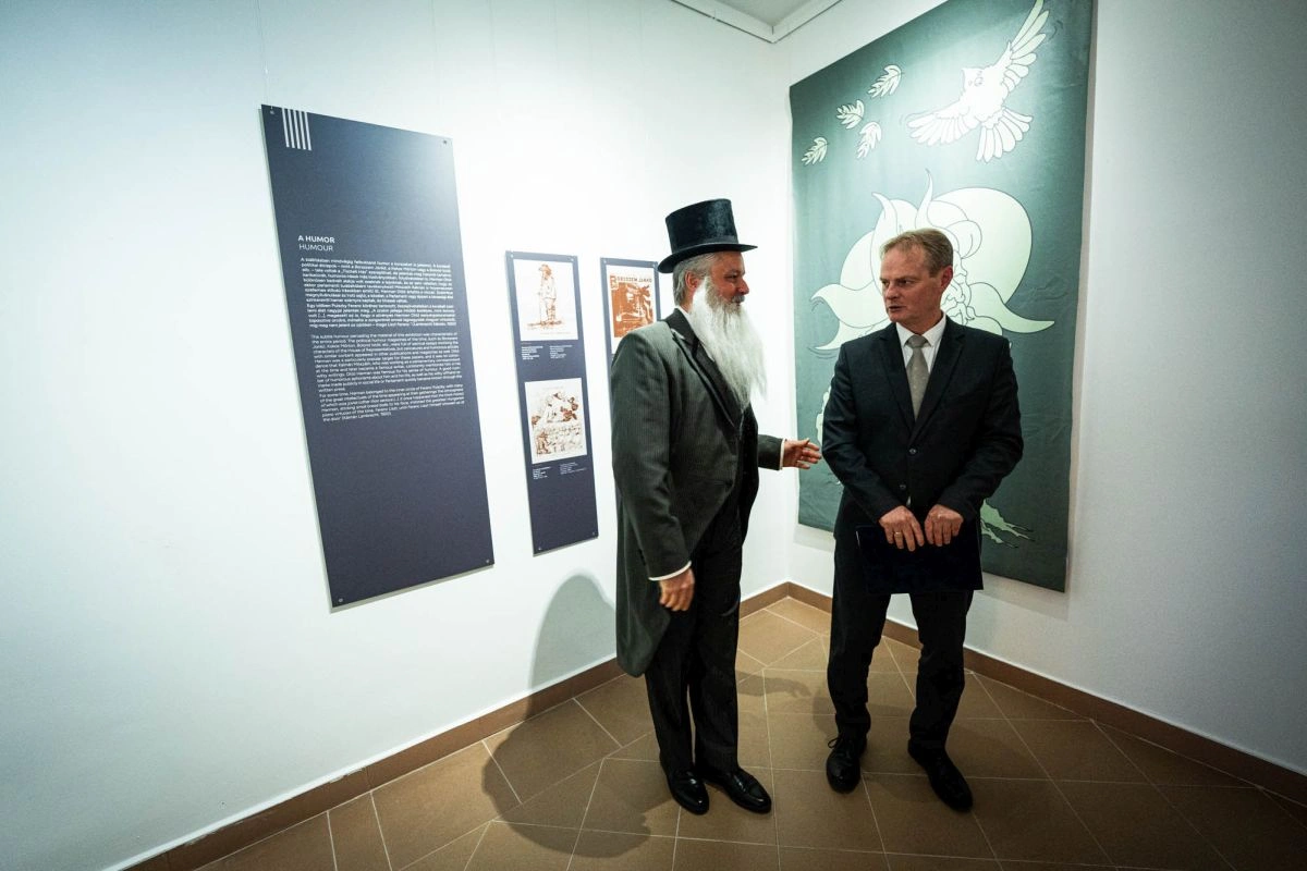 Herman Ottó két kiállítása nyílt meg. Fotó: Horváth Csongor