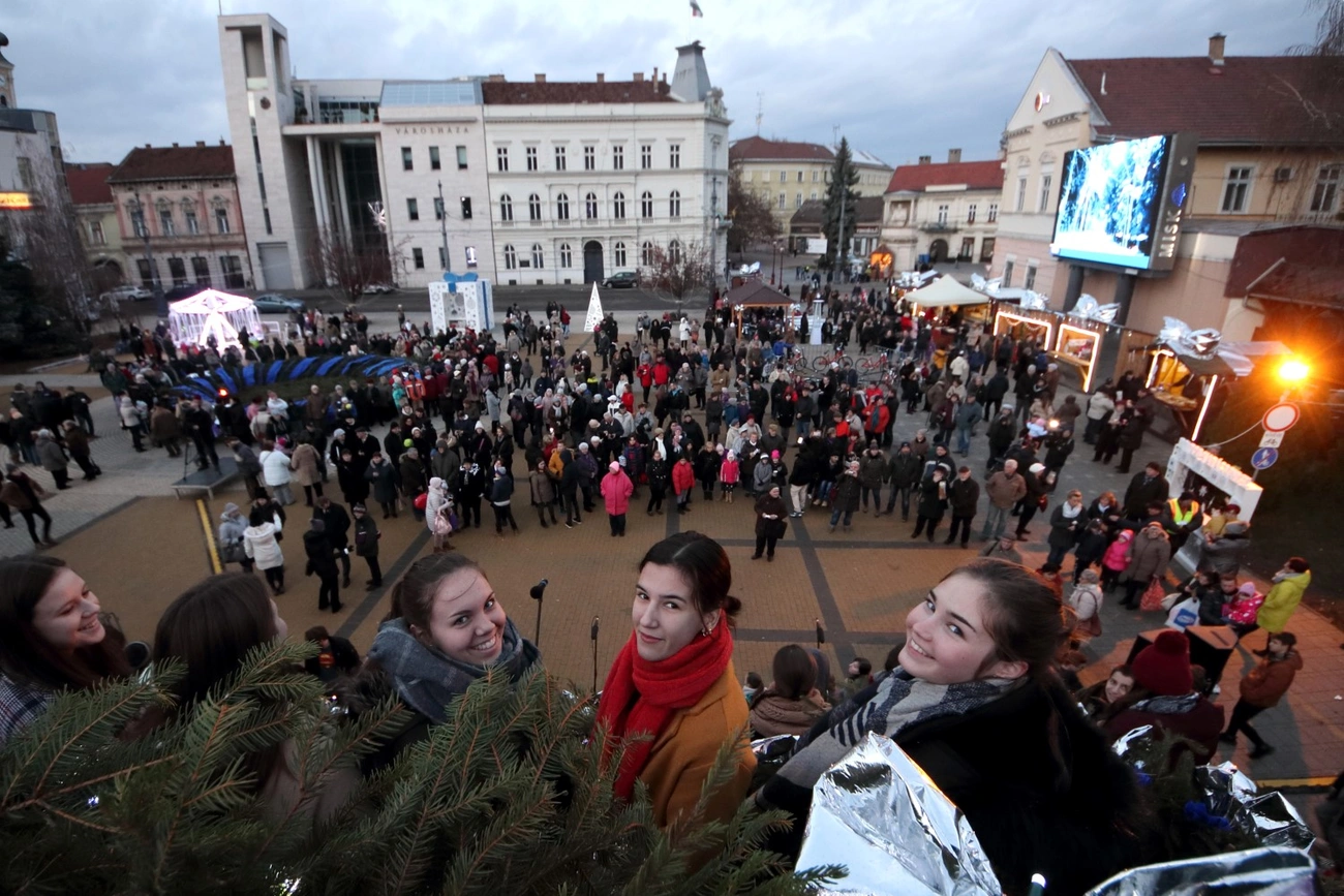 Második adventi gyertyagyújtás