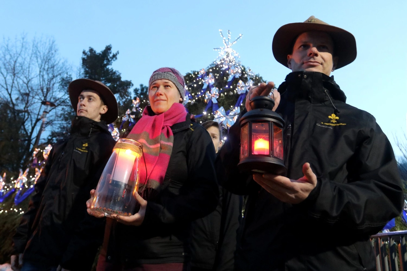 Negyedik adventi gyertyagyújtás