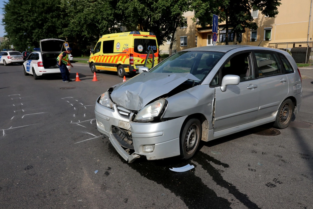 Baleset a Macropolis mellet