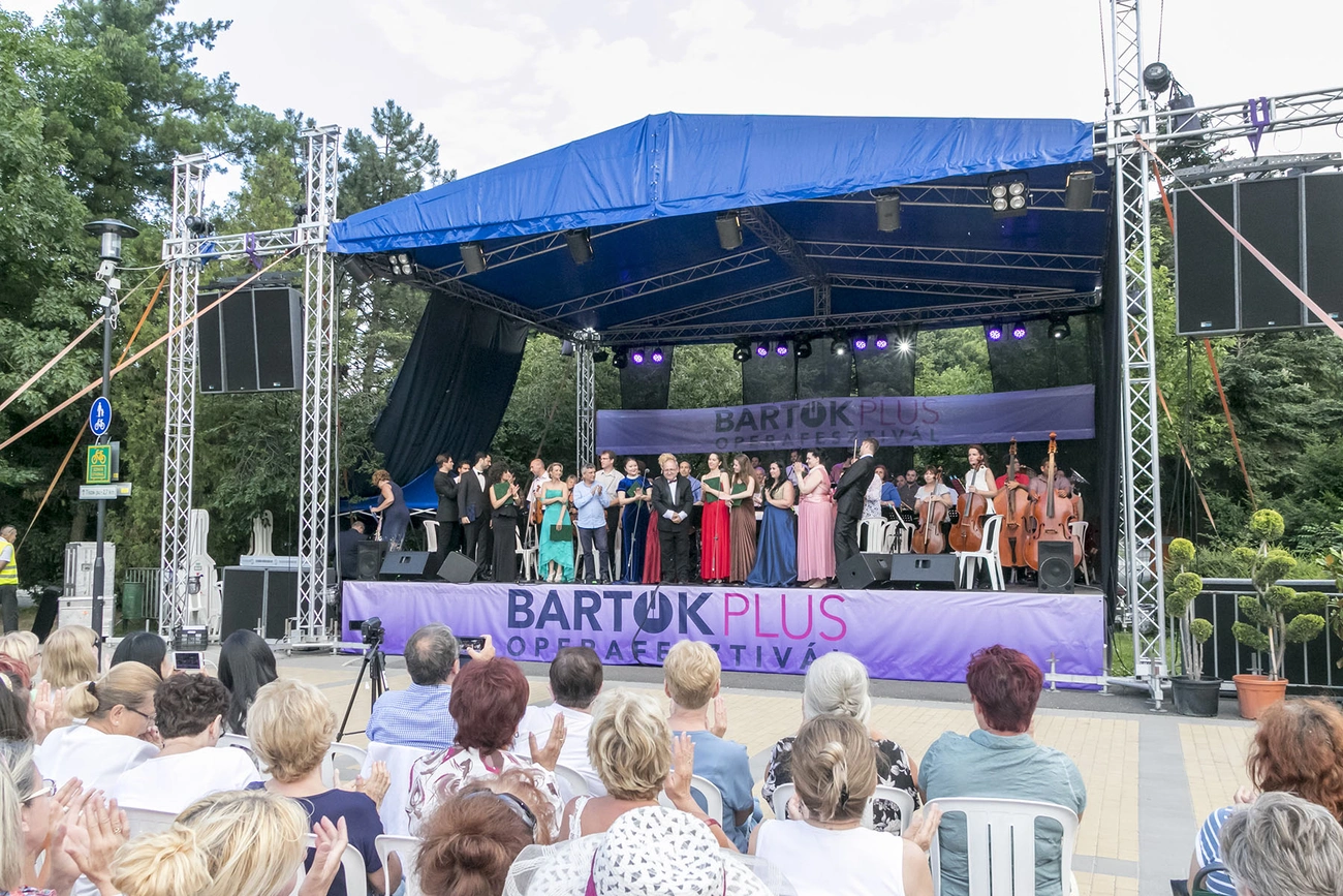Bartók Plusz 2018 szabadtéri zárógála