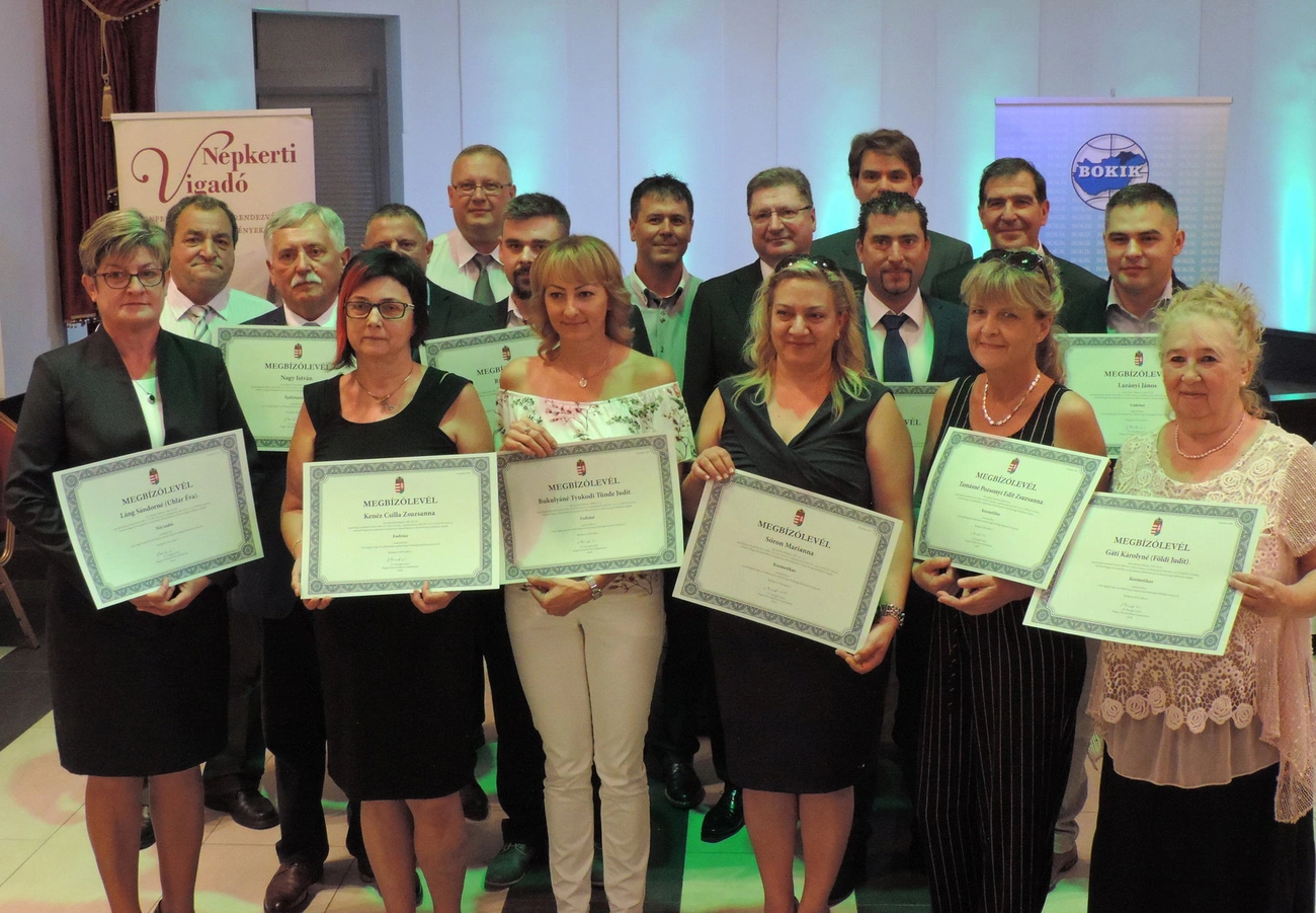 A Bokik kézműves tállkozójának kinevezései