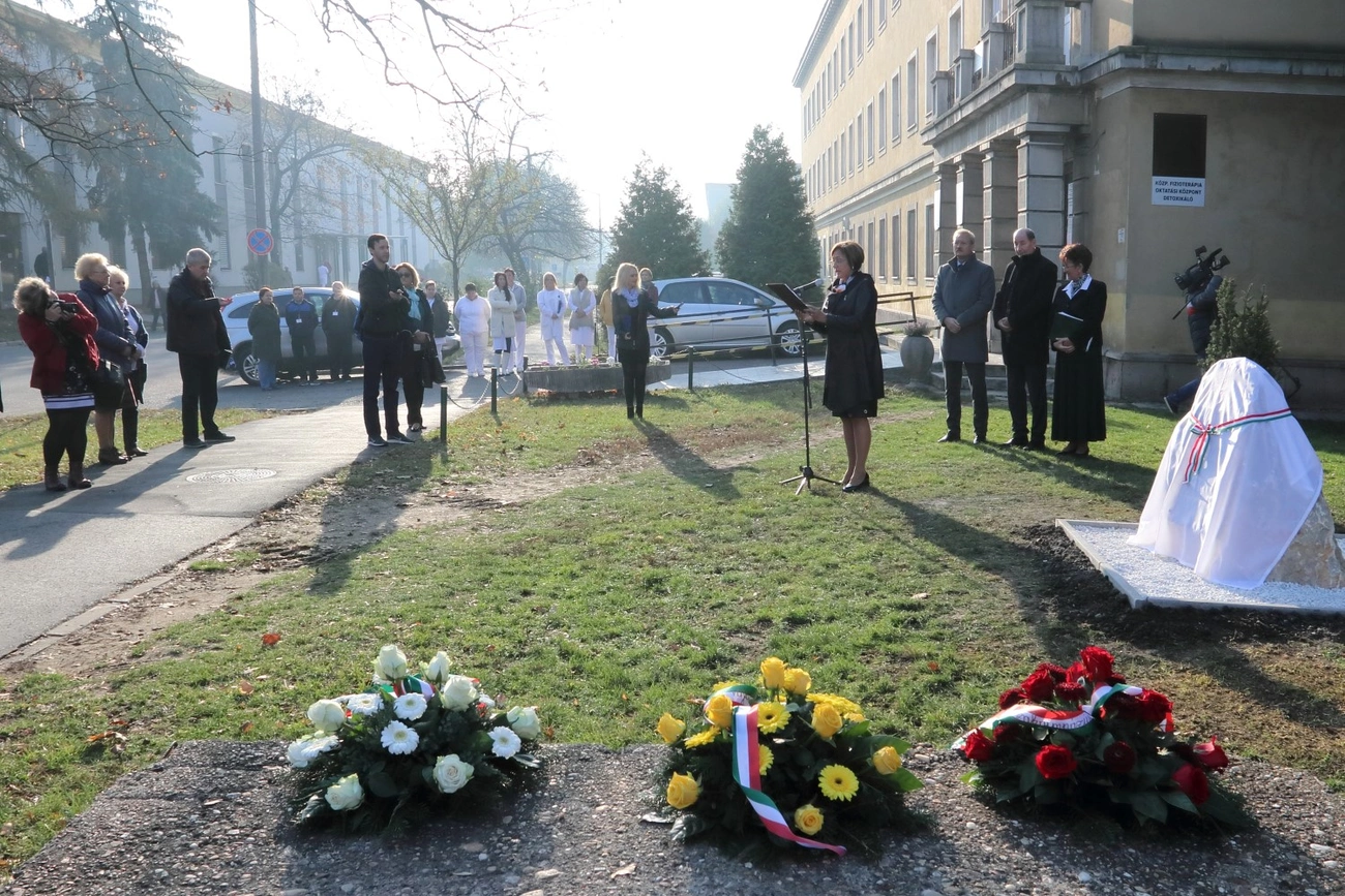 Ferenczi Ilona szakmai nap - emléktábla avatás