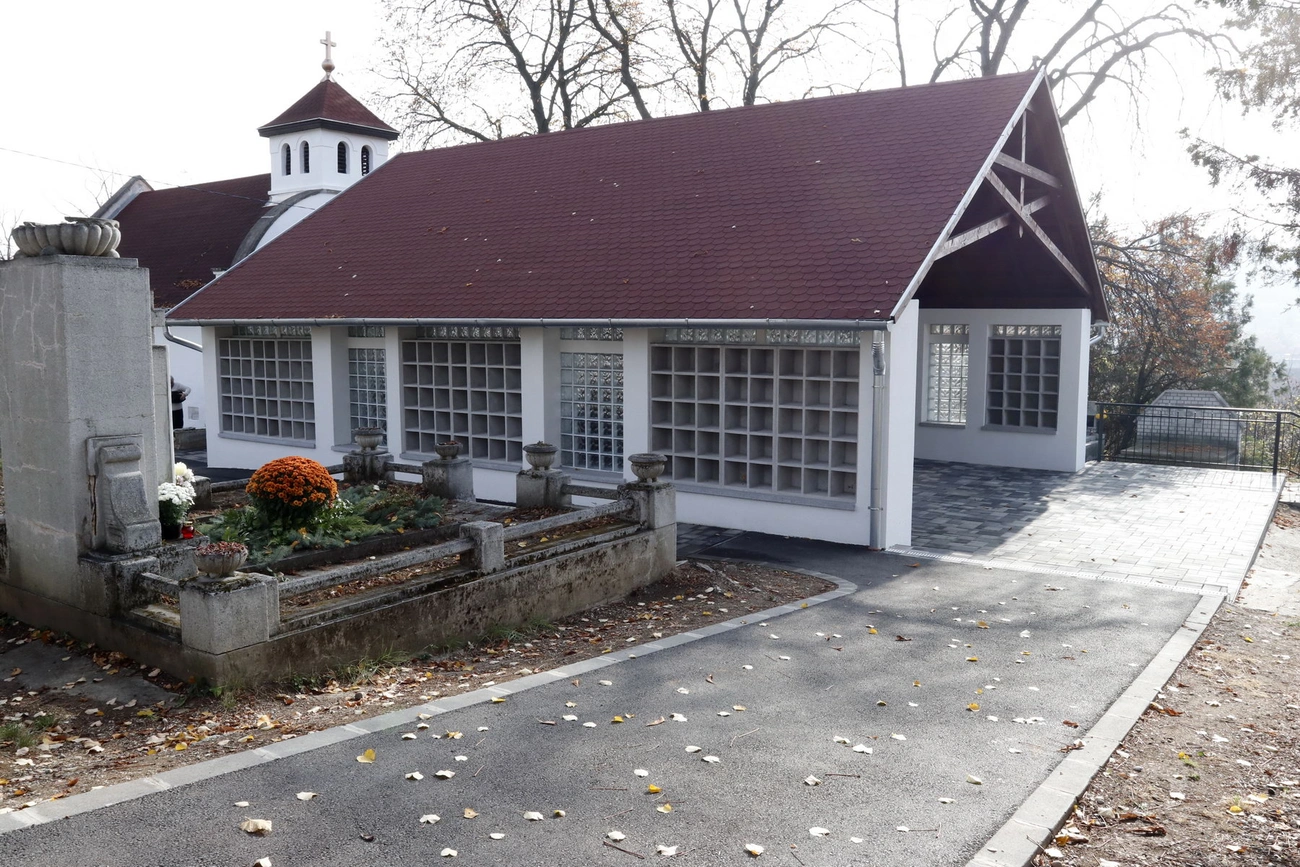 Szent Anna temető ravatalozójának megáldása