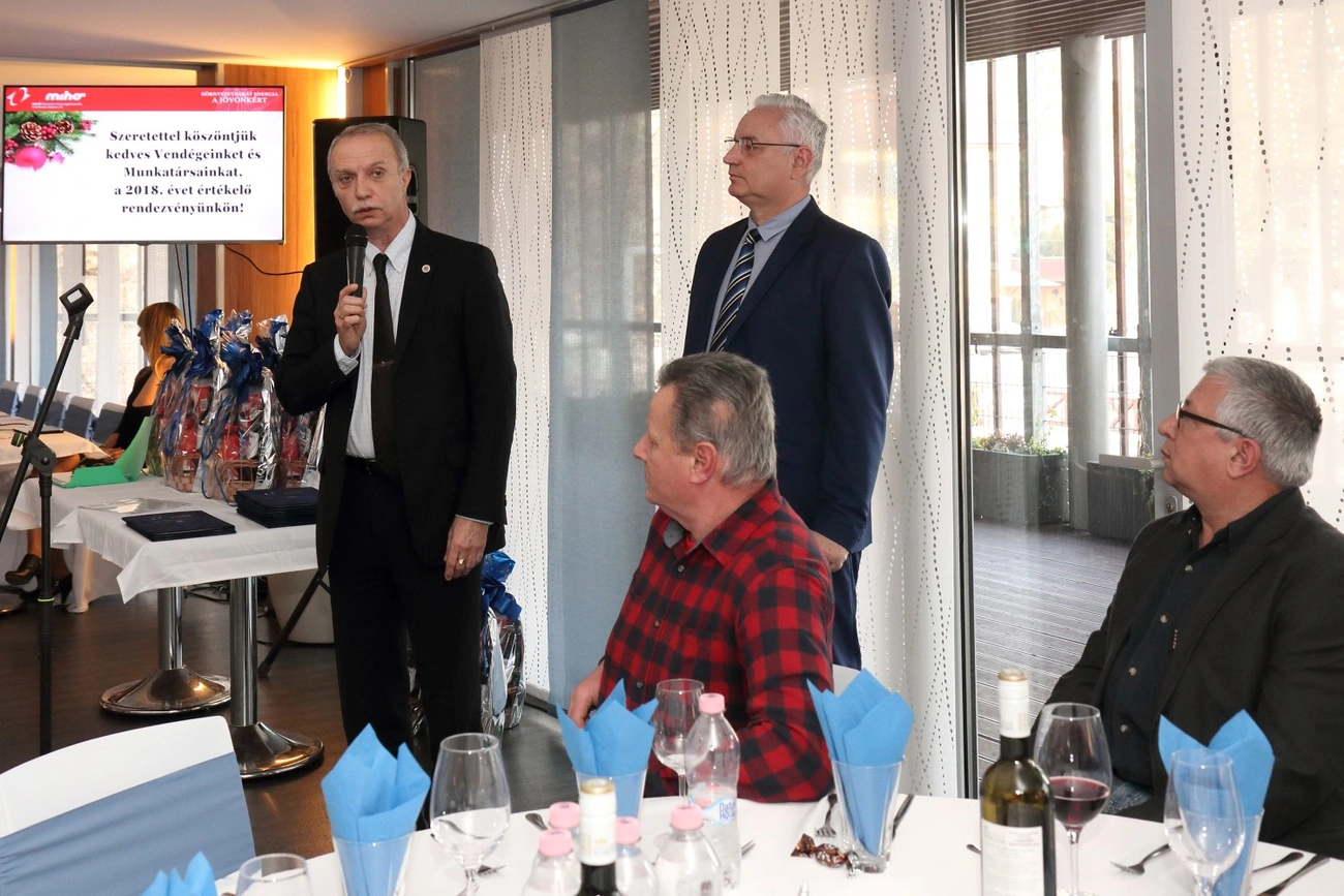 A MIHŐ Kft. évzáró díjátadó ünnepsége