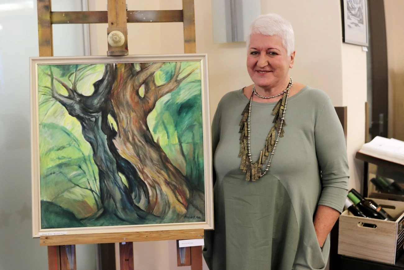 Pazár Éva kiállítása a City Art galériájában