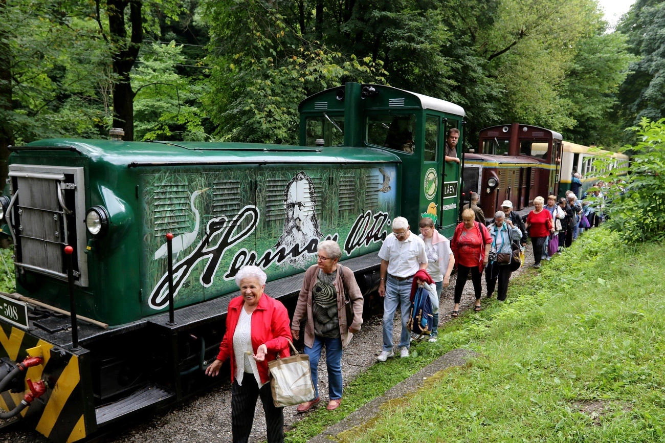 Salkaházi-program: kisvasutas kirándulás Garadnára I.