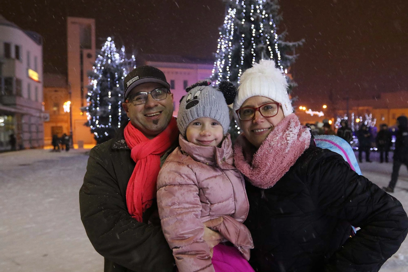 Igazi téli hangulat a Szent István téren