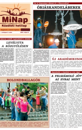 MiNap I. évfolyam 9. szám