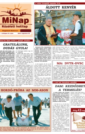 MiNap I. évfolyam 24. szám