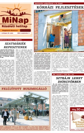 MiNap I. évfolyam 26. szám