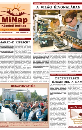 MiNap I. évfolyam 29. szám