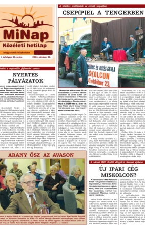 MiNap I. évfolyam 33. szám