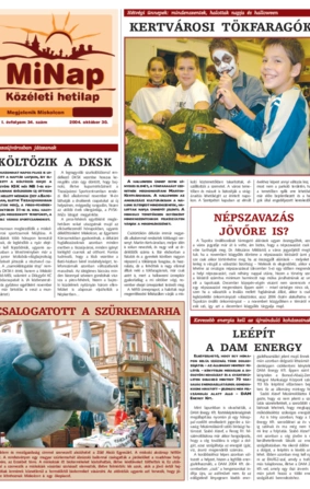 MiNap I. évfolyam 34. szám