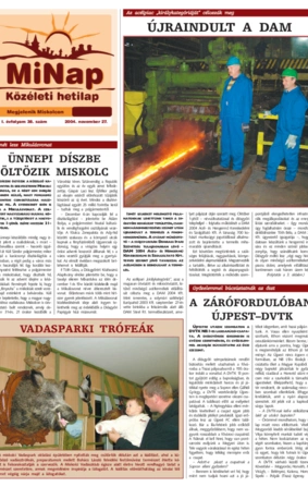 MiNap I. évfolyam 38. szám